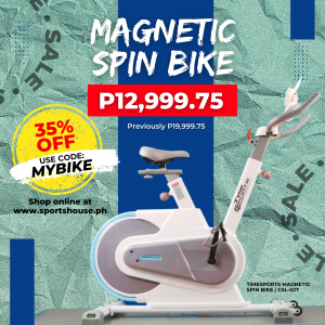 Spin Bike sale from sportshouseph and luneta advertising billboard code ooh philippines metro manila out of home